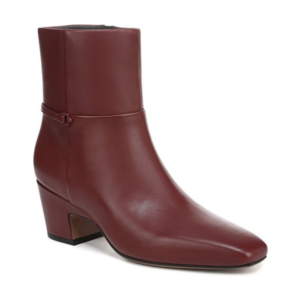 Franco Sarto L-Saydie Leather Bootie, Red